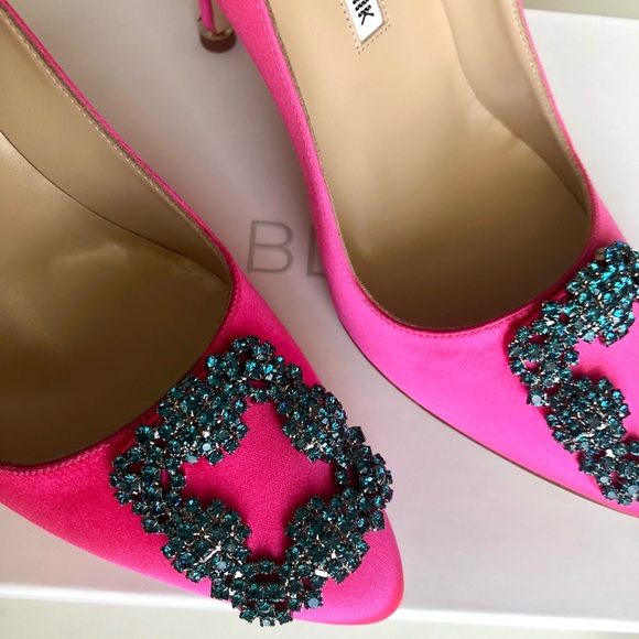 NEW!! Manolo Blahnik Hangisi 105mm Pumps, size 6. - Picture 7 of 7